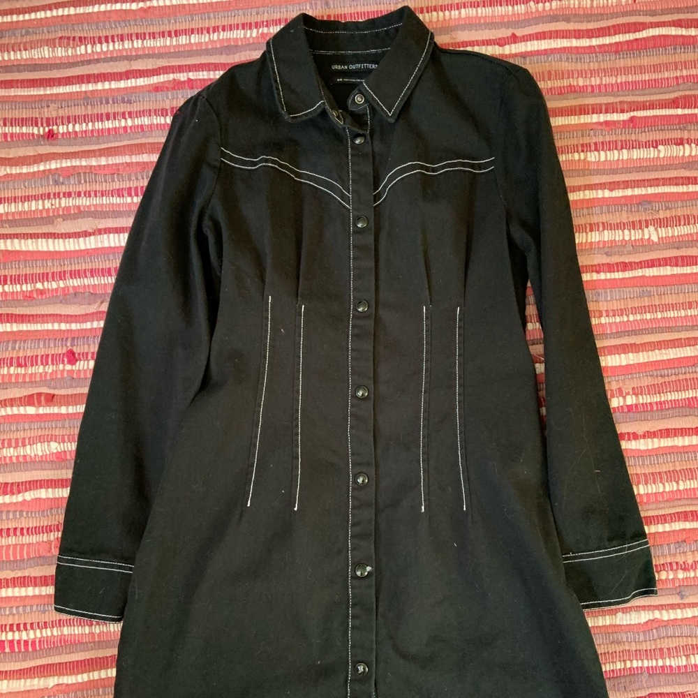 Black Urban Outfitters Cowboy Dress